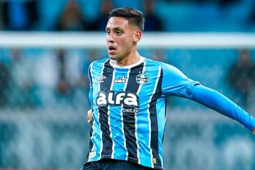 Noriega fue titular en el triunfo de Gremio ante Sao Paulo por el Brasileirao