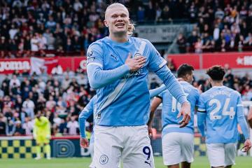 Manchester City venció al Brentford como visitante y escala en la Premier League