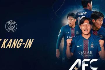 Lee Kang-in fue elegido el mejor jugador asiático del 2025