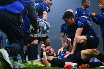 Inter goleó en casa a la Fiorentina