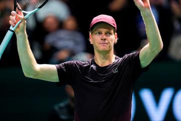 Jannik Sinner ya está en cuartos de final del Masters 1000 de París