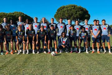 Matteo Pérez Vinlöf entrena con Suecia para las clasificatorias al Europeo Sub 21