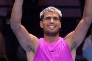 Carlos Alcaraz venció a Taylor Fritz y jugará la final del Six King Slam