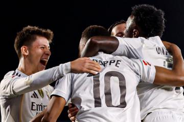 Mbappé le dio el triunfo al Real Madrid ante Getafe y llega encendido al clásico español