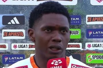 Lucumí: “Me encanta jugar con presión y ante estadios llenos, siempre me fue bien"