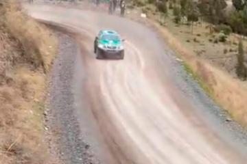 Mandela Rivera ganó la etapa Huancayo - Ayacucho y es nuevo líder de la categoría Camionetas