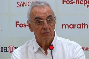 Fossati: "En el primer tiempo lo que nos faltó fue tener la cabeza en su lugar"