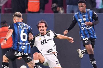 IDV igualó 1-1 ante A. Mineiro en la semifinal de ida de la Copa Sudamericana
