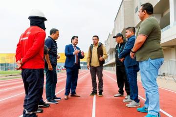 El Estadio Atlético de la Videna se alista para recibir el Sudamericano U20