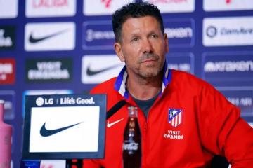 Simeone: "Venimos con la ilusión de lograr una victoria"