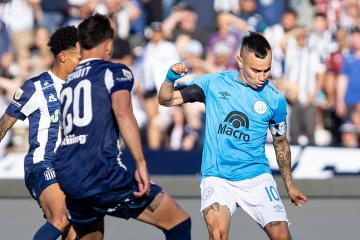Reyna fue suplente en el empate de Belgrano ante Talleres en el clásico cordobés