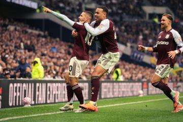 Aston Villa le dio vuelta al Tottenham