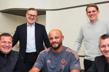 Bayern Múnich anunció renovación de Vincent Kompany hasta el 2029
