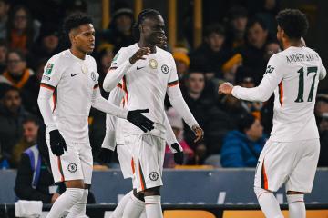 Chelsea se metió a cuartos de final de la Carabao Cup tras vencer a Wolverhampton