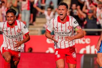 Girona venció 2-1 a Valencia y rompió su racha de ocho partidos sin ganar