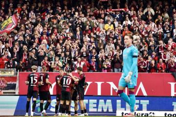 Con Gruber los 90 minutos, Nuremberg venció al Braunschweig por Bundesliga 2