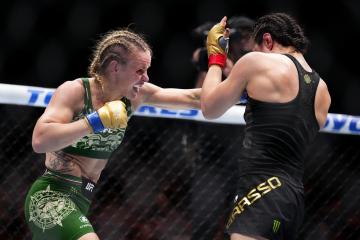 Shevchenko quedó lista para su duelo  de hoy ante china Zhang en el Madison Square Garden