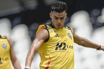 Atlético Mineiro tuvo su último entrenamiento en Paraguay