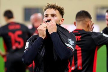 Cada vez más cerca: Albania aseguró boleto al repechaje europeo