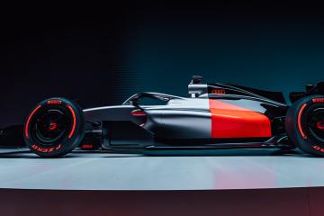 Audi presentó sus colores para su debut en la Fórmula 1