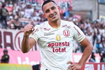 Valera: "Mi sueño sería retirarme en Universitario y superar en goles a 'Lolo' Fernández"