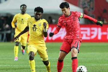 Corea venció por la mínima a Ghana en amistoso