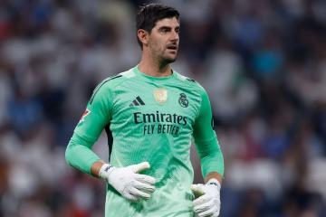 Courtois será baja en el Madrid ante Olympiacos