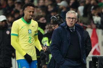 Real Madrid confirmó baja de Éder Militao por dos semanas