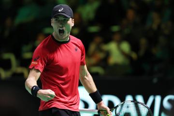 Bélgica es el primer semifinalista de la Copa Davis tras vencer a Francia