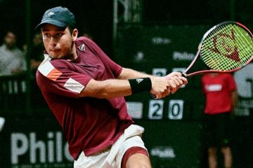 Gonzalo Bueno no pudo en su debut en el Challenger Montevideo