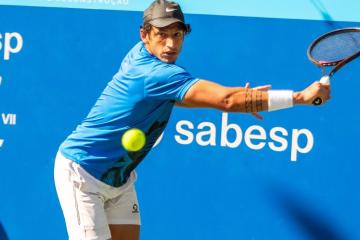 Huertas del Pino avanzó en la previa del Challenger de Guayaquil