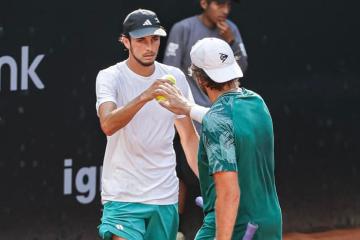 Merino avanzó a semifinales en dobles de Florianópolis