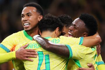 Brasil corta la racha de Senegal con un sólido 2-0 en Londres