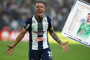 Con Lavandeira, Alianza Lima presentó su lista de convocados para el cotejo con UTC