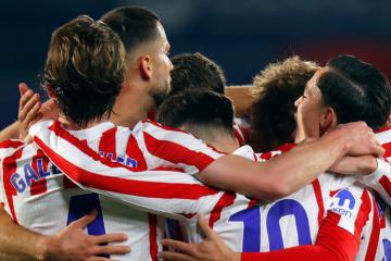 Atlético de Madrid gana en Getafe y suma su quinta victoria consecutiva