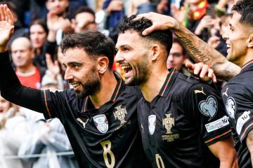 No tuvo piedad: Portugal goleó por 9-1 a Armenia y sacó pasaje al Mundial
