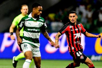 Palmeiras igualó ante Vitória y se complicó en la lucha por el Brasileirao