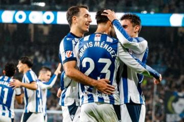 Real Sociedad venció por 3-2 al Athletic Club en LaLiga
