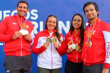 Tiro conquista dos medallas más y llega a las 12 en los Juegos Bolivarianos Ayacucho – Lima 2025