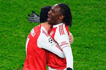 Arsenal hizo respetar la casa y venció 3-1 al Bayern Múnich