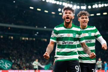 Sporting de Lisboa venció 3-0 al Brujas en la Champions