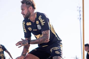Neymar está dispuesto a 'sacrificarse' por jugar los últimos partidos con Santos