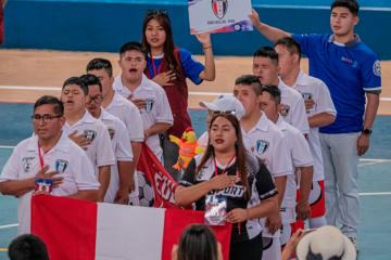 Edde Cuéllar subcampeón de Copa Sudamericana de Futsal Down