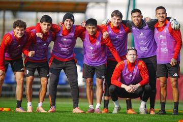 (FOTOS) Selección peruana cumplió nueva jornada de entrenamientos en Sochi