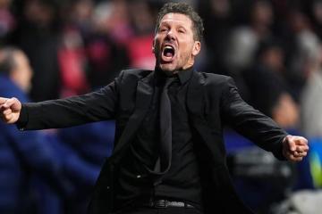 Simeone: "Me quedo con el grupo y el comportamiento"