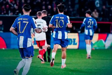 Porto igualó 1-1 ante Utrecht de visita por la Europa League