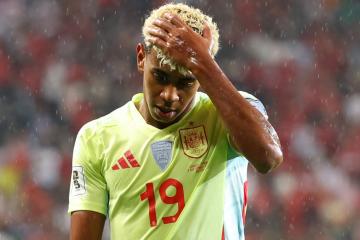 Lamine Yamal fue desconvocado de la selección española
