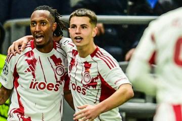 Olympiakos venció a Kairat y se mete en la pelea por la clasificación en la Champions League