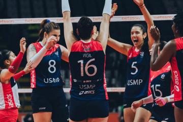 San Martín venció a Atenea por la Liga Peruana de Vóley
