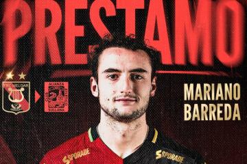 Melgar anunció el préstamo de Barreda a Alianza Atlético